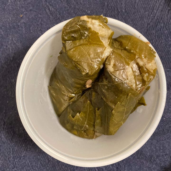 photo of Green Leaf Vegetarian & Vegan Restaurant Stuffed Grape Leaves shared by @rjp on  19 Jan 2023 - review