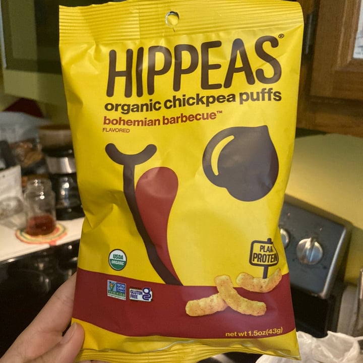 photo of Hippeas Bohemian Barbecue Organic Chickpea Puffs shared by @taysavage on  28 Feb 2023 - review