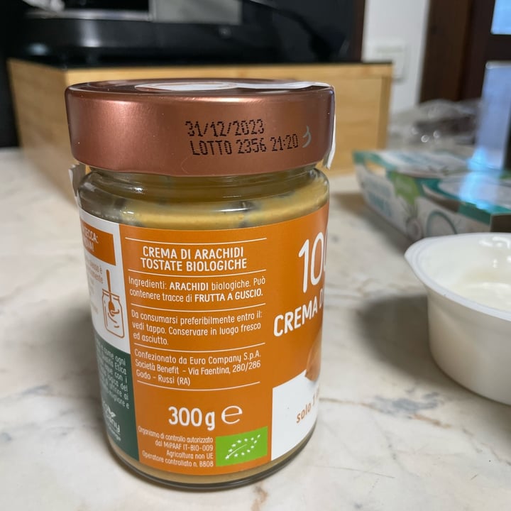 photo of Eurocompany 100% Crema di Arachidi shared by @alice13 on  29 Mar 2023 - review