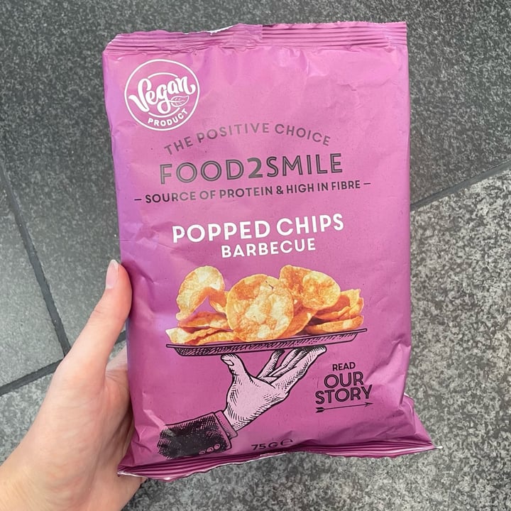 photo of Food2Smile Popped Chips Barbecue shared by @claudiad on  26 Jul 2023 - review