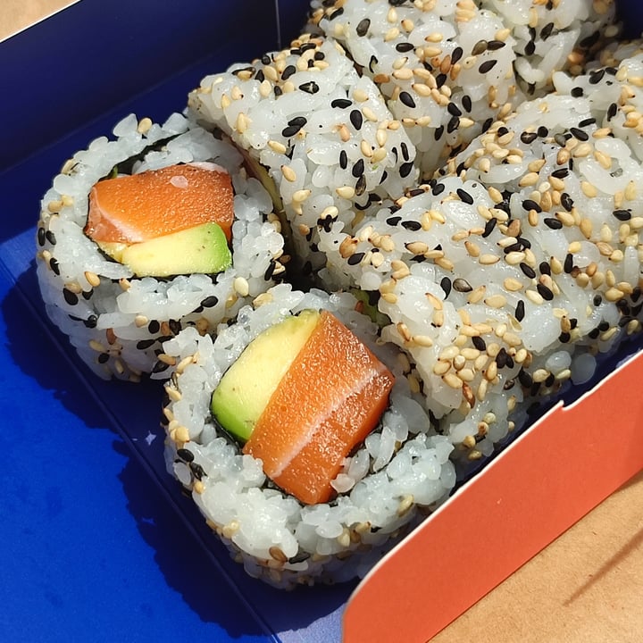 photo of Ichi Station Sushi Fake Salmon shared by @niji on  27 Apr 2023 - review