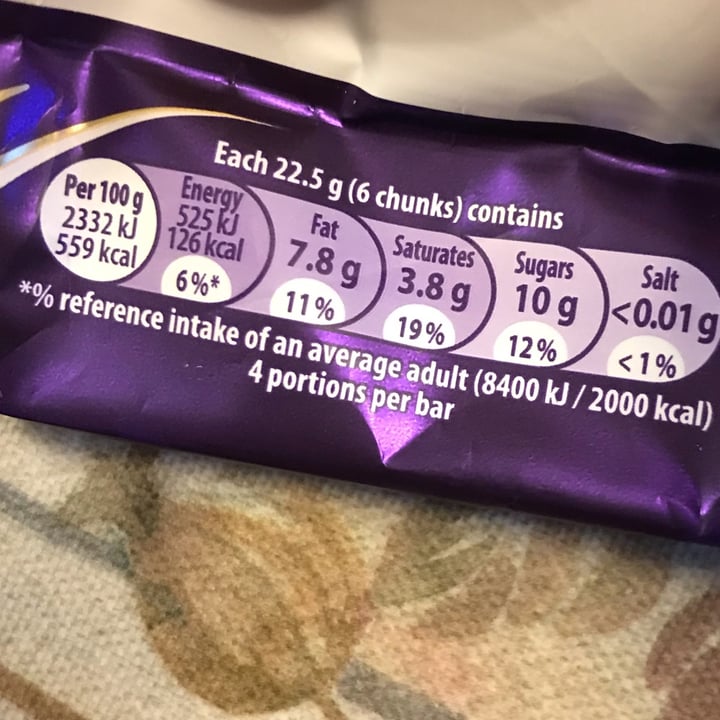 photo of Cadbury Almond Plant Bar shared by @masscas on  18 Feb 2023 - review