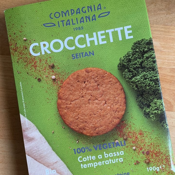 photo of Compagnia Italiana crocchette Di Seitan shared by @healthybarta on  10 May 2023 - review