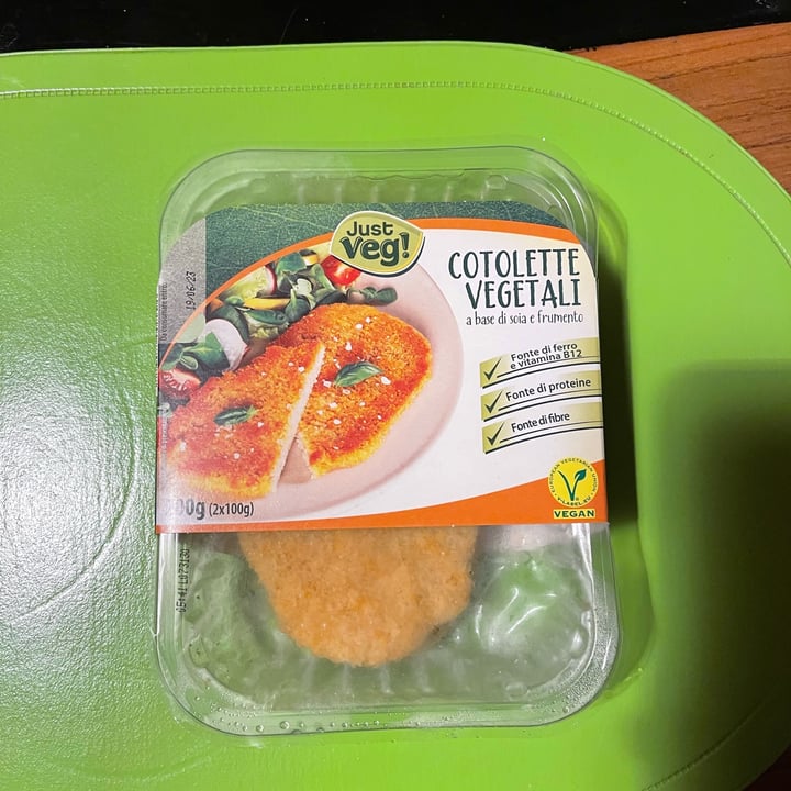 photo of Just Veg! (ALDI Italy) Cotolette vegetali shared by @rollino on  20 Jun 2023 - review