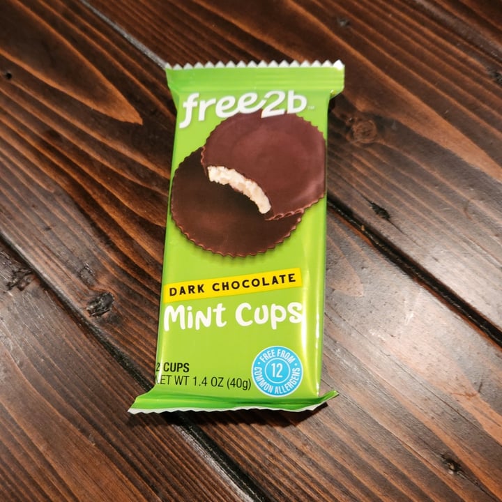 photo of Free2b Foods Dark Chocolate Mint Cups shared by @rosieb33 on  25 Mar 2023 - review