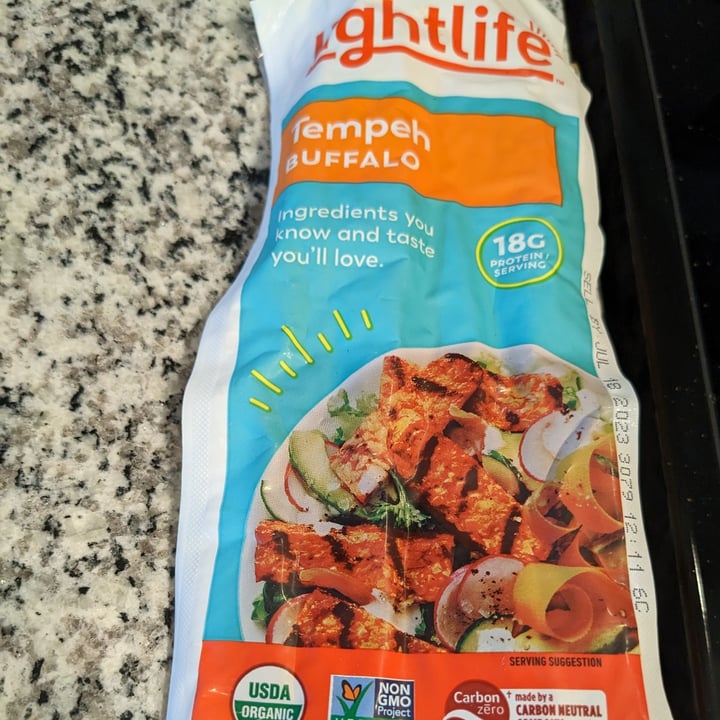 photo of Lightlife Buffalo Tempeh Strip shared by @iheartanimals on  19 Jun 2023 - review