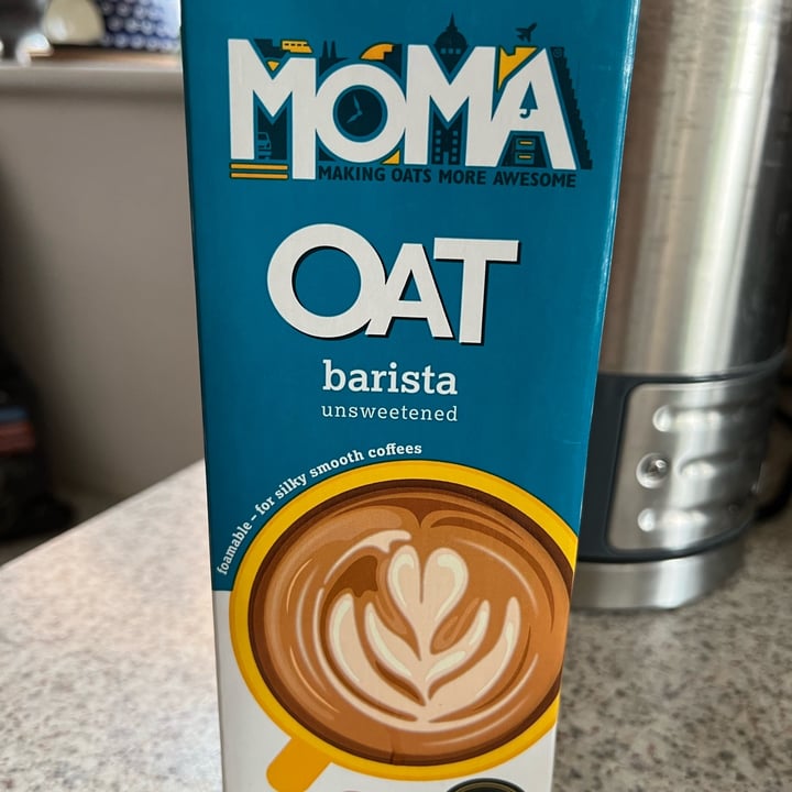 photo of MOMA Oat Barista Edition Unsweetened shared by @rozumil on  27 Jun 2023 - review