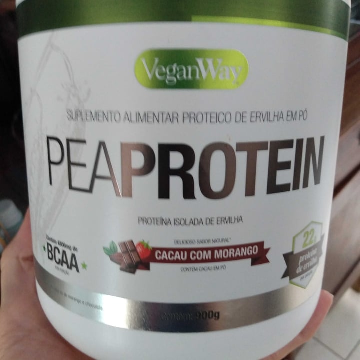 photo of VeganWay Pea Protein shared by @fabiperon on  17 Jan 2023 - review