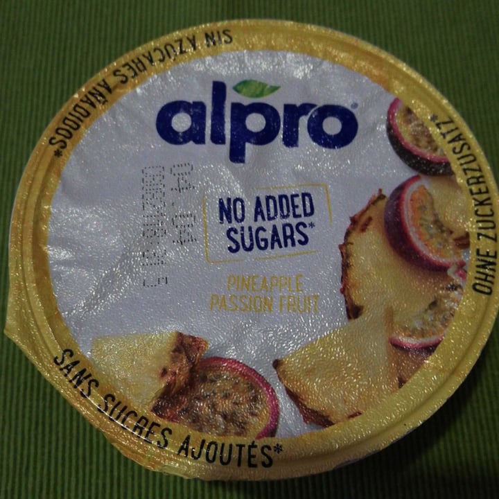 photo of Alpro Alpro pineapple passion fruit shared by @laverbena on  09 Mar 2023 - review