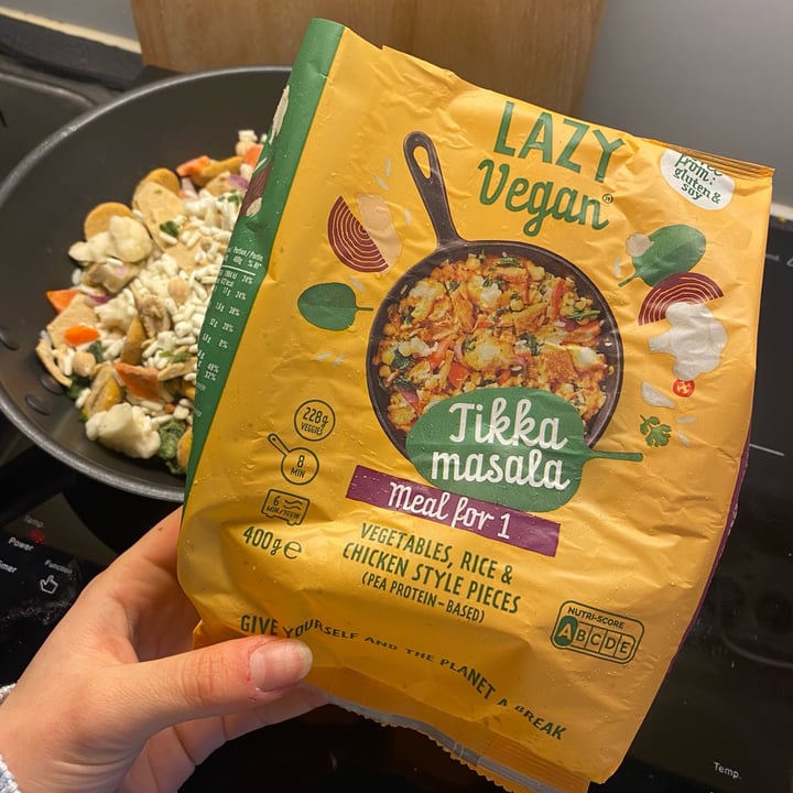 photo of Lazy Vegan Tikka Masala shared by @jella02 on  22 Mar 2023 - review