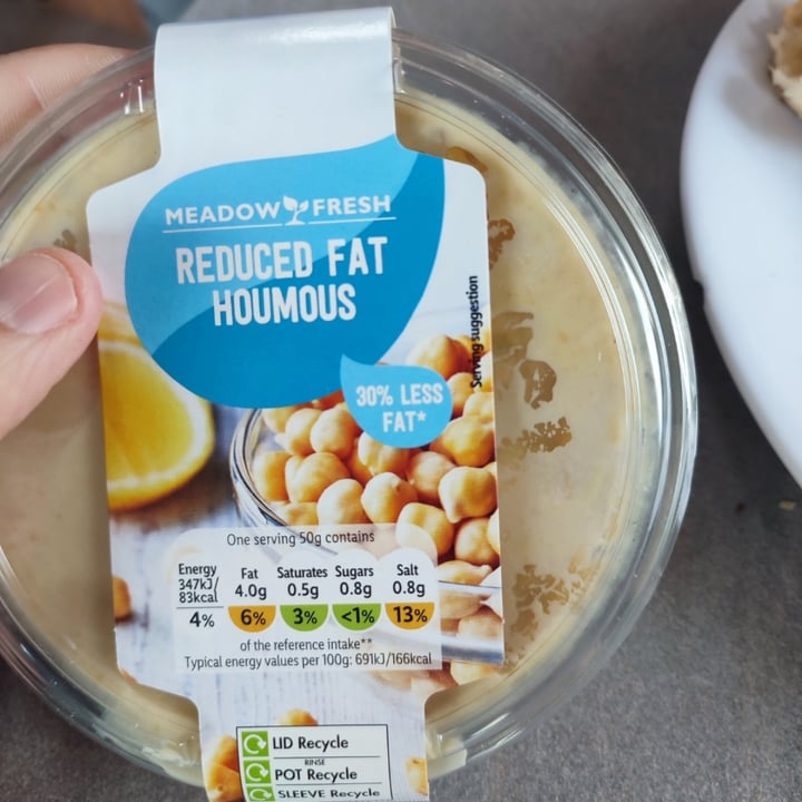 photo of Meadow Fresh Reduced Fat Houmous shared by @monica86 on  10 May 2023 - review