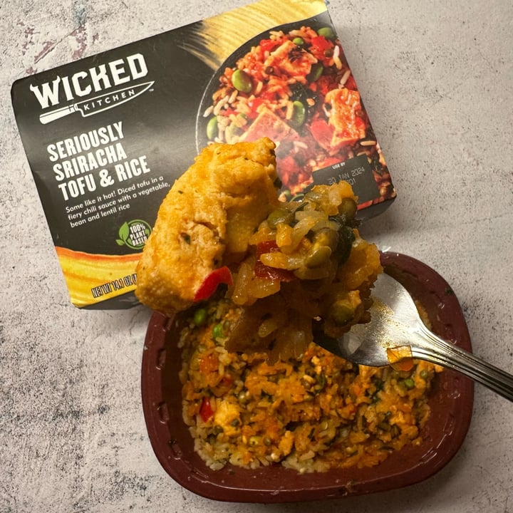 photo of Wicked Seriously Sriracha Tofu & Rice shared by @berryveganplanet on  16 Jan 2023 - review