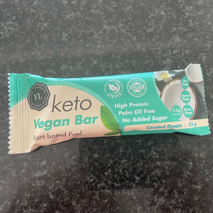 photo of Youthful Living Keto Bar Coconut Dream shared by @caittyler on  16 Mar 2023 - review