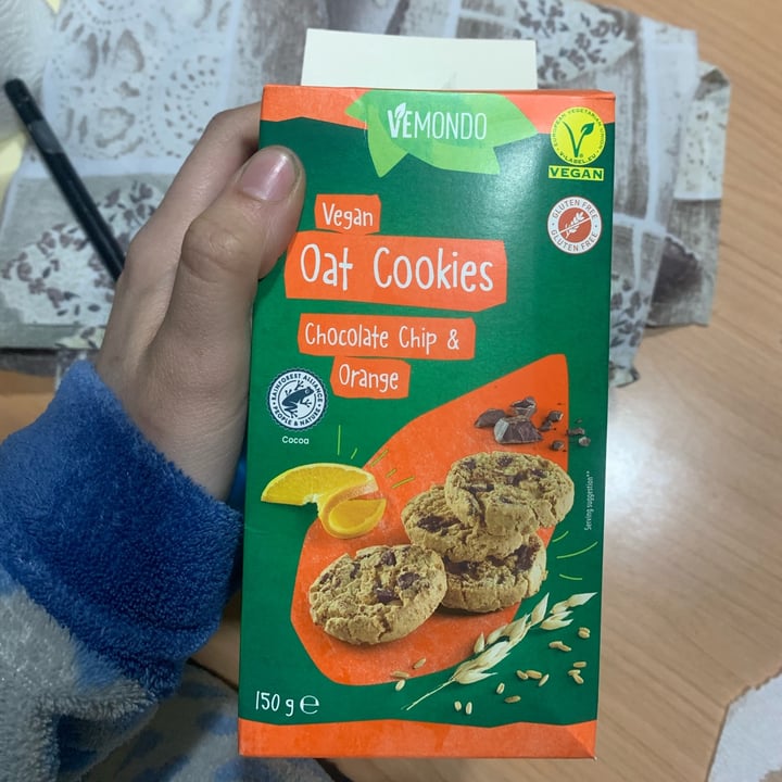 photo of Vemondo cookies choc chunks and orange shared by @sonoaisha on  11 Mar 2023 - review