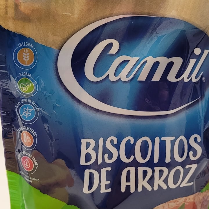photo of Camil Biscoito de Arroz Integral shared by @mileneflores on  03 Jul 2023 - review