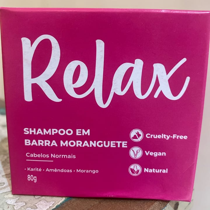 photo of Relax cosméticos Shampoo Em Barra Moranguete shared by @adrianazichiaromano on  19 Jan 2023 - review