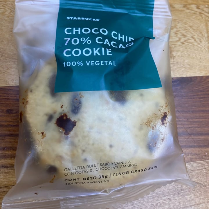 photo of Starbucks cookie vegana de vainilla shared by @matiasmun on  17 Jan 2023 - review