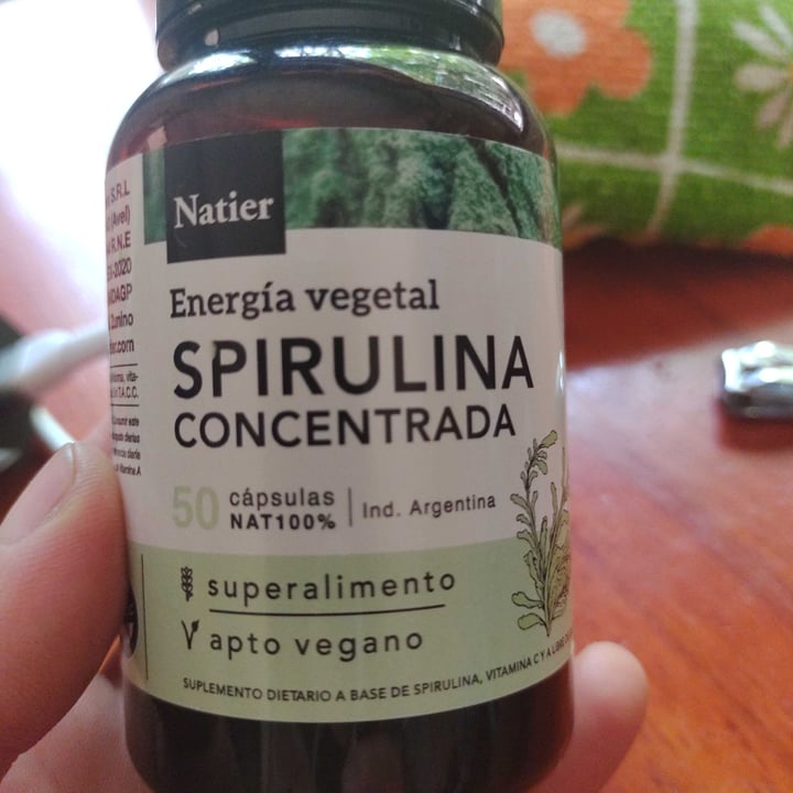 photo of Natier  Spirulina shared by @ferpacomarga07 on  26 Jan 2023 - review