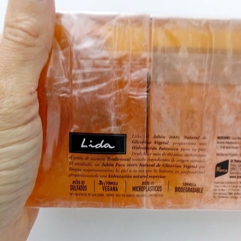 Jabón natural de glicerina - Lida - 3