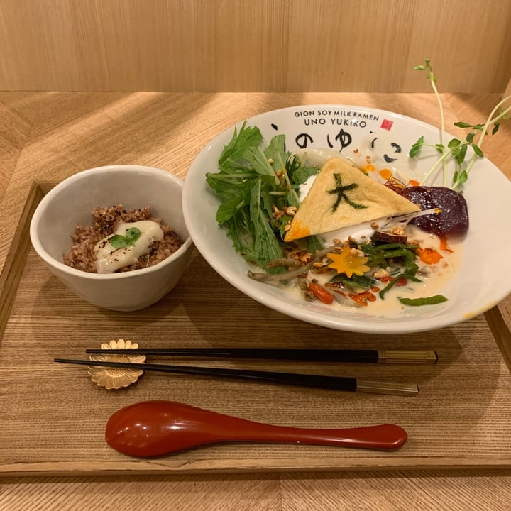 photo of Gion Soy Milk Ramen Uno Yokiko Soy Milk DanDan Noodle “Gekka” shared by @optimisticoiseau on  13 Aug 2023 - review