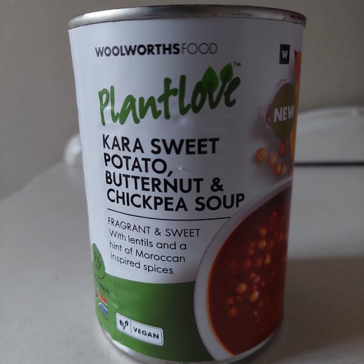 photo of Woolworths Food Plantlove Kara Sweet Potato, Butternut & Chickpea Soup shared by @hippiegirl on  07 Jun 2023 - review