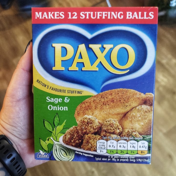 photo of Paxo Sage and Onion Stuffing shared by @shaykempinskipepperd on  27 Apr 2023 - review