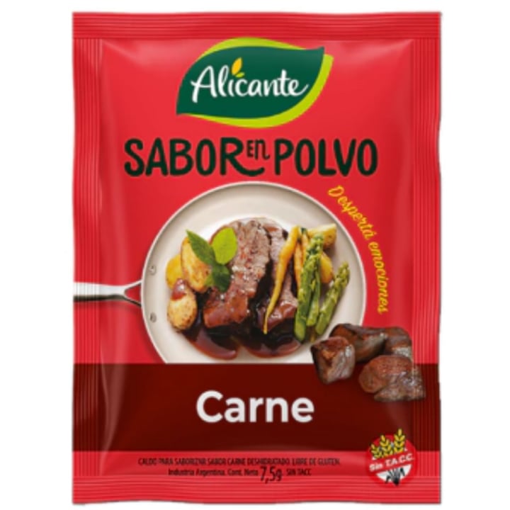 photo of Alicante Sabor en Polvo Carne shared by @laraconi on  24 Feb 2023 - review