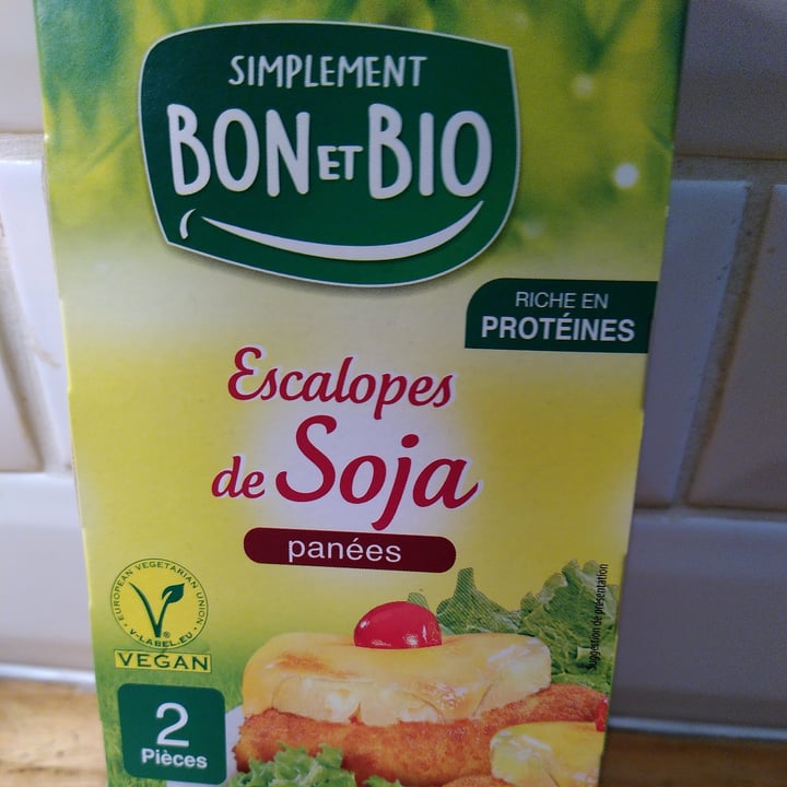 photo of Bon et bio Escalopes de soja shared by @walkabout-veg on  22 Mar 2023 - review