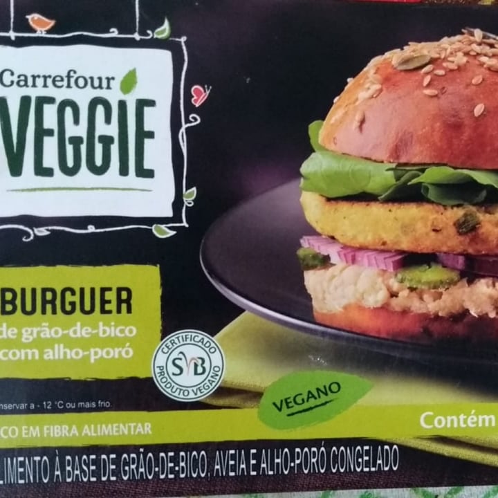 photo of Carrefour Veggie Burguer shared by @rachcavalle on  17 May 2023 - review