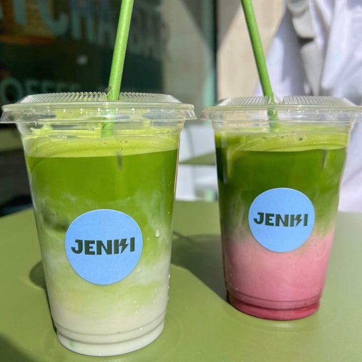 photo of JENKI Spitalfields Lavender + CBD Matcha Latte shared by @oceancall on  14 Apr 2023 - review