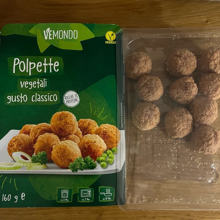 photo of Vemondo polpette Vegetali Classiche shared by @chiadefe on  04 May 2023 - review