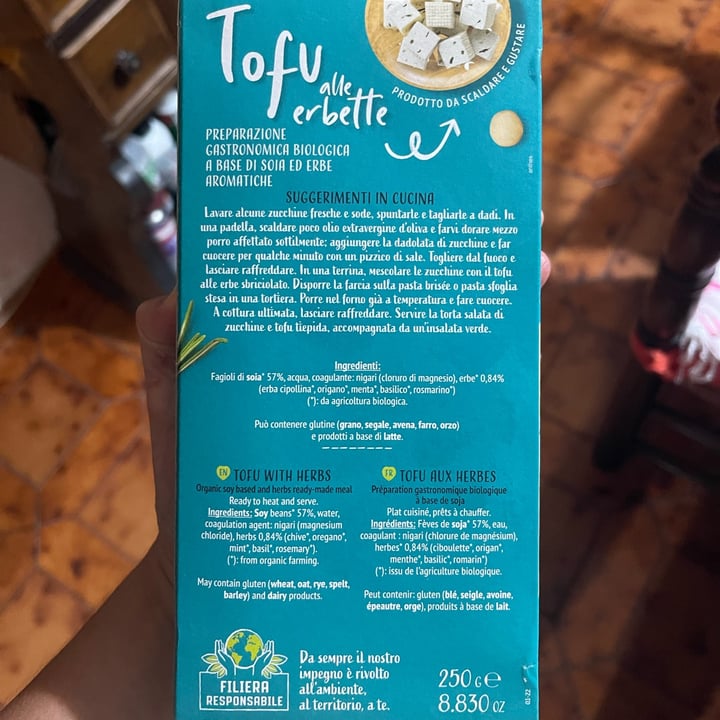 photo of Liveg tofu alle erbe shared by @vegpercaso on  21 Jul 2023 - review