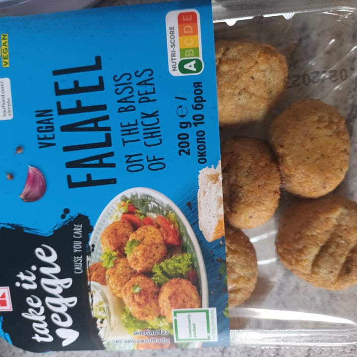 photo of Kaufland Take it Veggie Vegan Falafel shared by @krumperov on  06 Feb 2023 - review