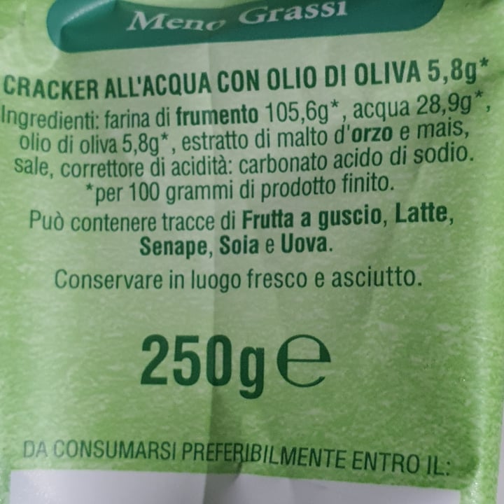 photo of Mulino Bianco Cracker all'acqua shared by @gigiavegan on  19 Jul 2023 - review
