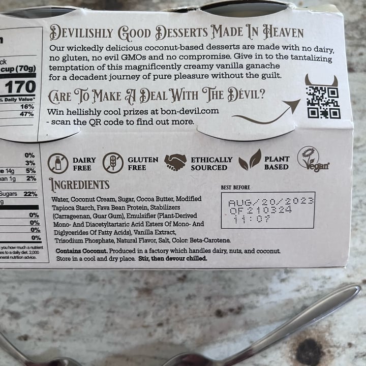 photo of Bon Devil Vanilla Ganache shared by @dianna on  31 Jul 2023 - review