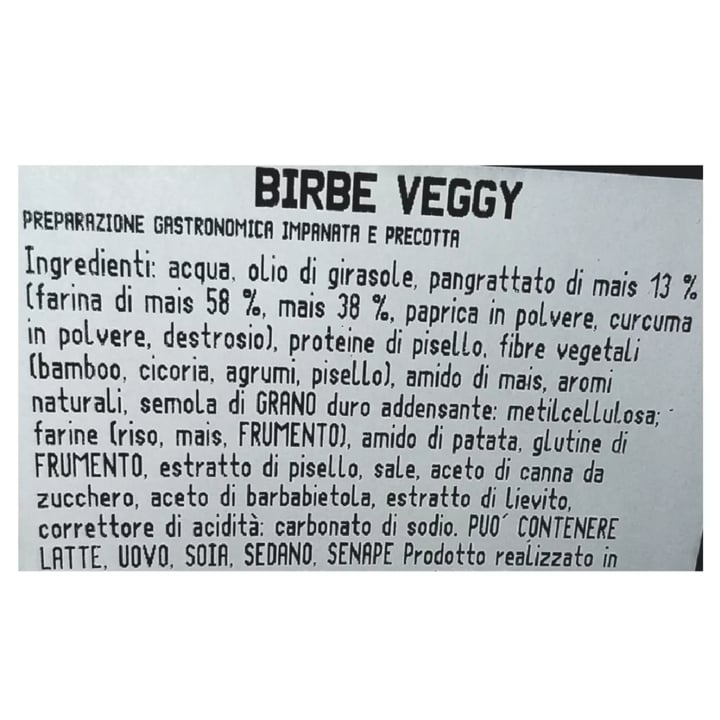 photo of Amadori Le Birbe Veggy shared by @myveg on  22 Jan 2023 - review