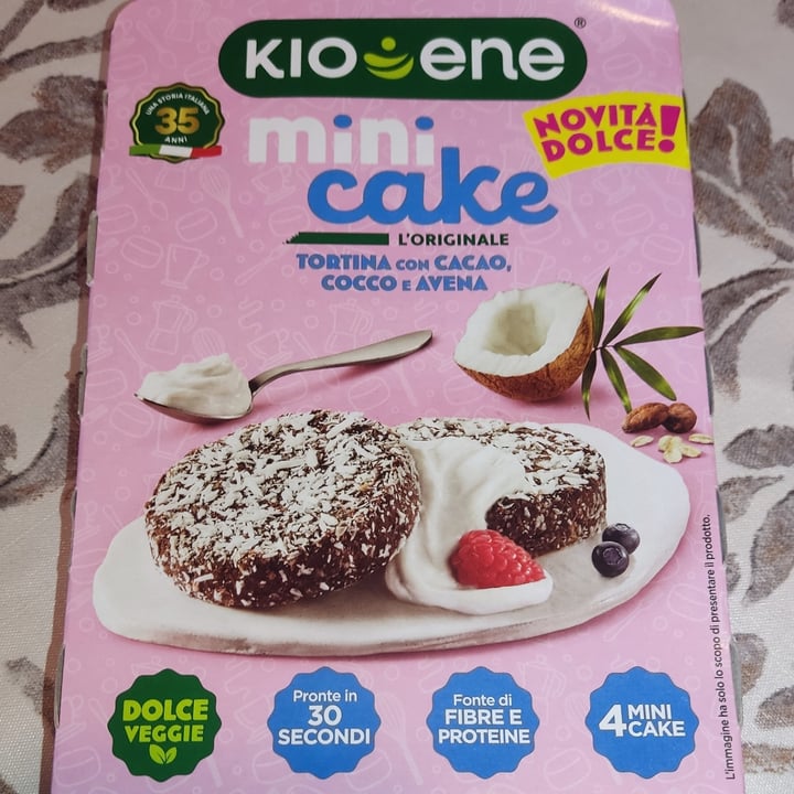 photo of Kioene Mini Cake Tortina con Cacao, Cocco e Avena shared by @marcogandosio on  25 Jun 2023 - review