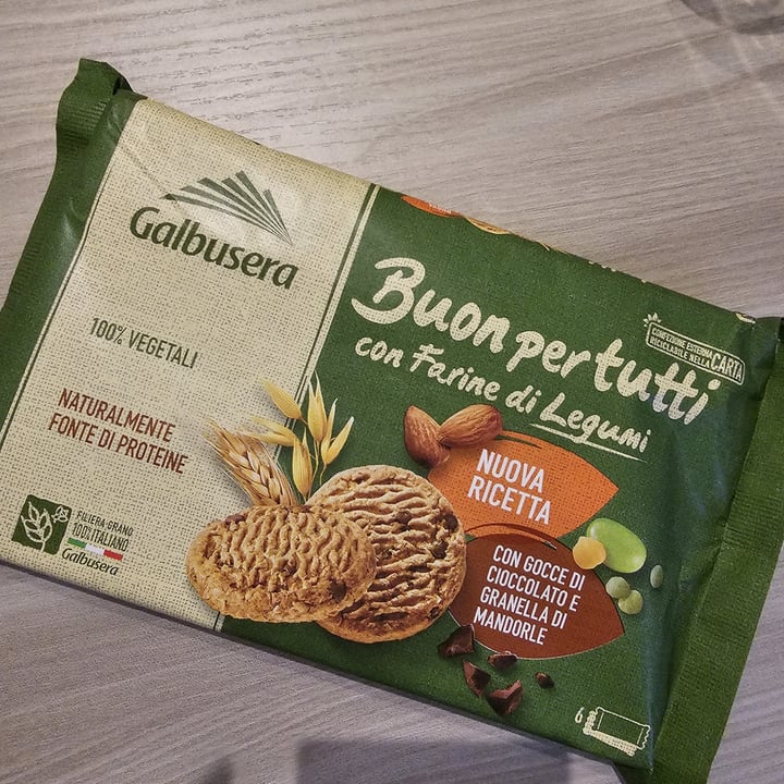 photo of Galbusera Buon per tutti con farine di legumi shared by @toffeeveg on  03 May 2023 - review