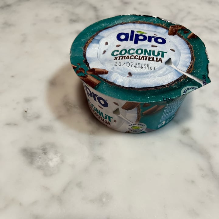 photo of Alpro yogurt coconut stracciatella shared by @katezili8 on  23 Jun 2023 - review