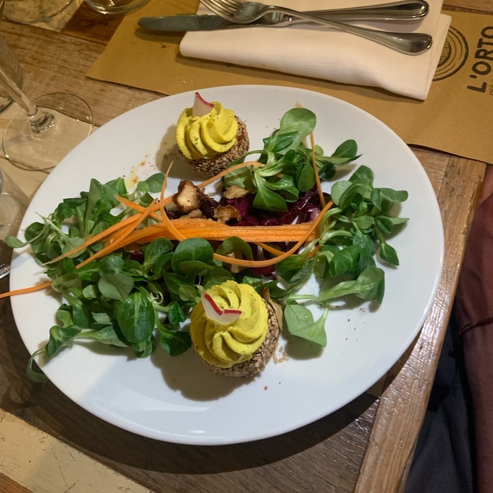 photo of L'Orto già Salsamentario - Vegan & raw food Il Piatto Novak shared by @annaberger on  21 Apr 2023 - review