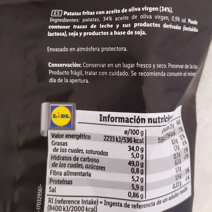 photo of Snack Day 100% aceite de oliva virgen chips shared by @rominaguch on  21 Jun 2023 - review