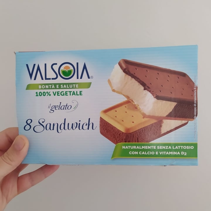 photo of Valsoia 8 sandwich il gelato shared by @deliaveg on  07 Jul 2023 - review