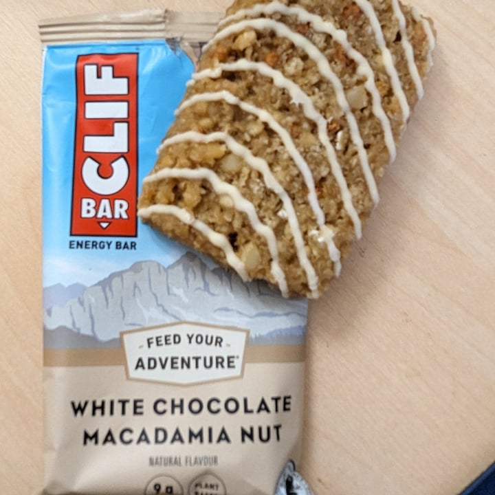 photo of Clif Bar white chocolate and macadamia nut shared by @jeanneloani on  09 Jul 2023 - review