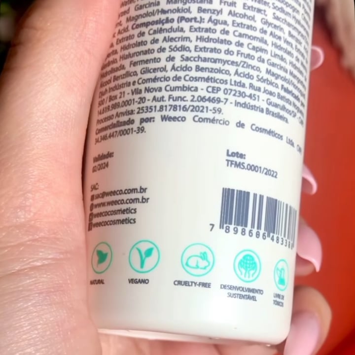 photo of weeco Calm Mist shared by @claraperoroni on  12 Jan 2023 - review