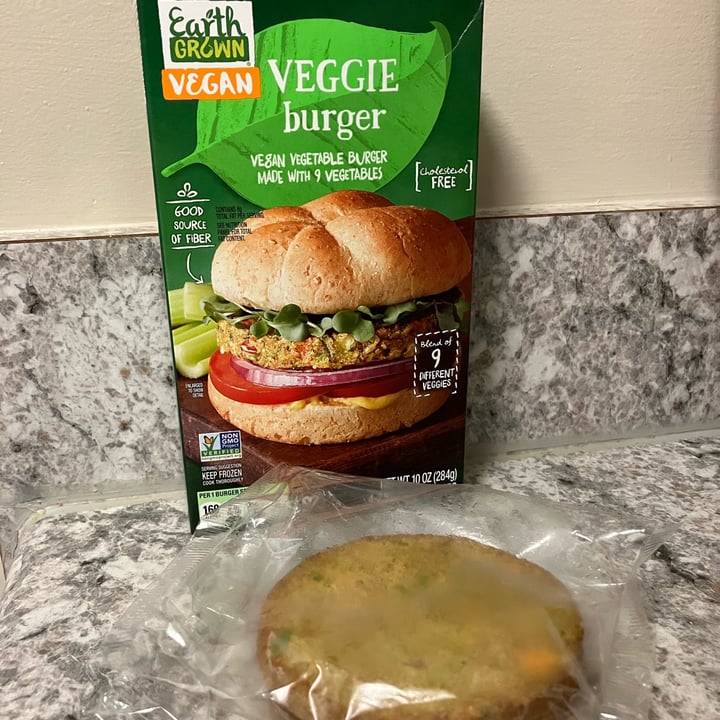 photo of Earth Grown Vegan Vegetable Burguer Made With 9 Vegetable shared by @tamirizg on  16 Jun 2023 - review