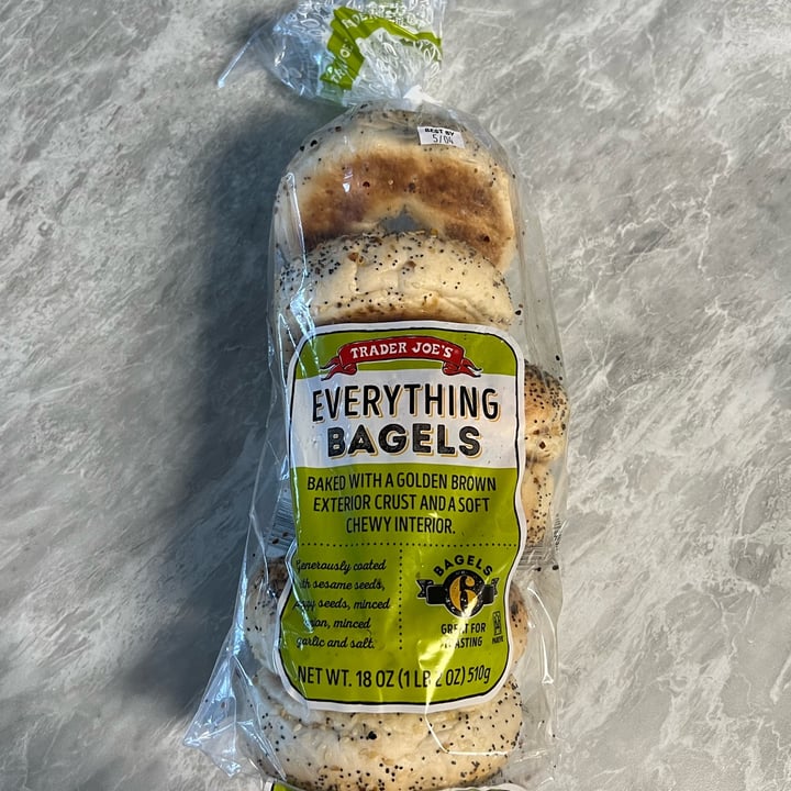 photo of Trader Joe's Everything Bagels shared by @liberationbby on  01 May 2023 - review