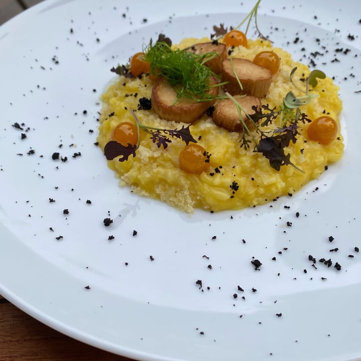 photo of Meatless District Roasted Yellow Tomato Risotto shared by @elijveg on  21 Jun 2023 - review