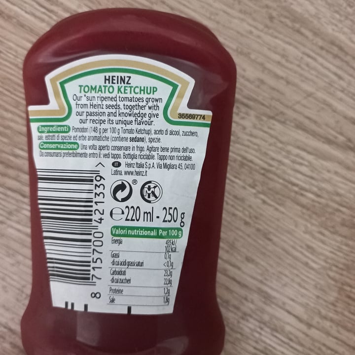 photo of Heinz Heinz Tomato Ketchup shared by @drone53 on  18 Jul 2023 - review