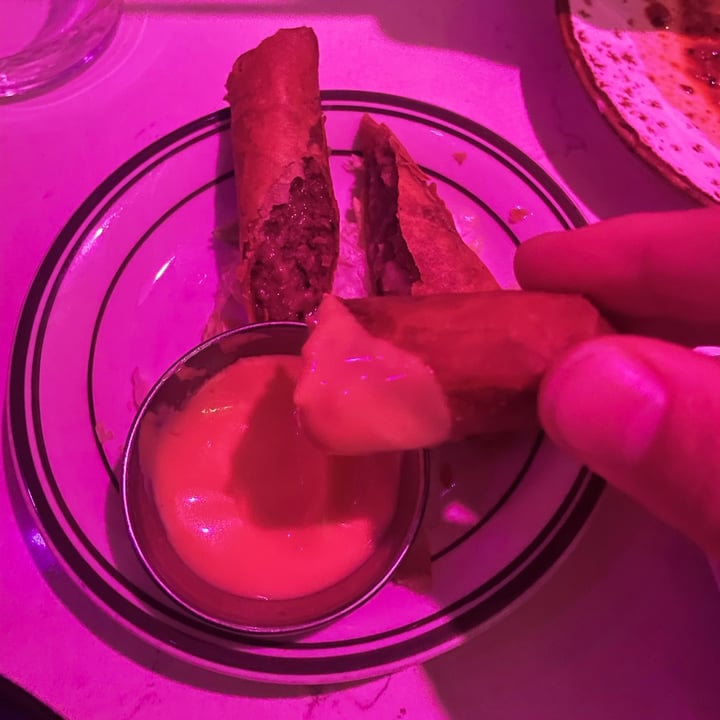 photo of Spicy Moon at Bowery Chopped Cheese Spring Roll shared by @mitchcardoza on  02 Jul 2023 - review