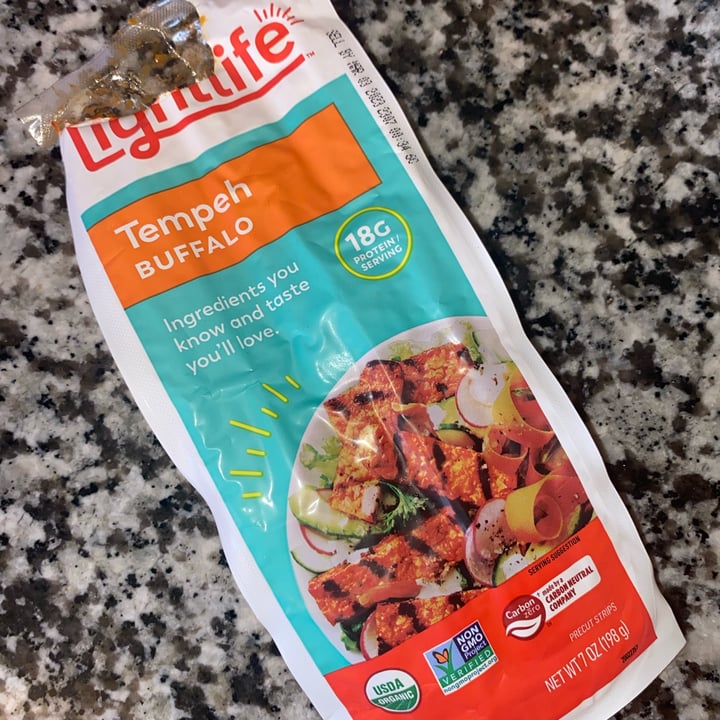 photo of Lightlife Buffalo Tempeh Strip shared by @awnuh on  22 Jan 2023 - review